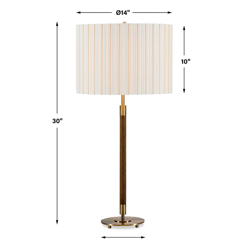 Uttermost Iliana Wood Table Lamp