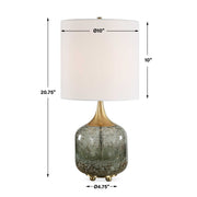 Uttermost Glenn Mottled Glass Table Lamp