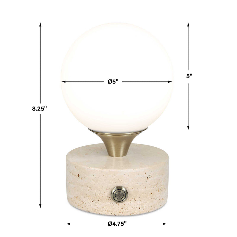 Uttermost Abril Rechargeable LED Accent Lamp