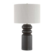 Uttermost Macon Matte Black Table Lamp