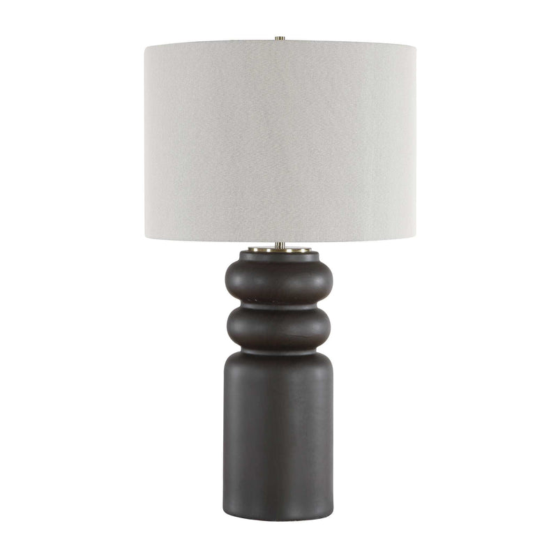 Uttermost Macon Matte Black Table Lamp