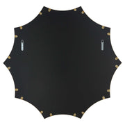 Uttermost 09906 Flare Brushed Brass Round Mirror