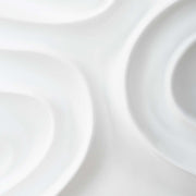 Uttermost 04368 Snowdrift Sculpted White Wall Decor Set/4