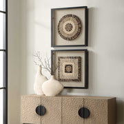 Uttermost 04367 Intertwine Knit Paper Shadow Box Set/2
