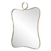 Uttermost 09974 Talia Brass Vanity Mirror