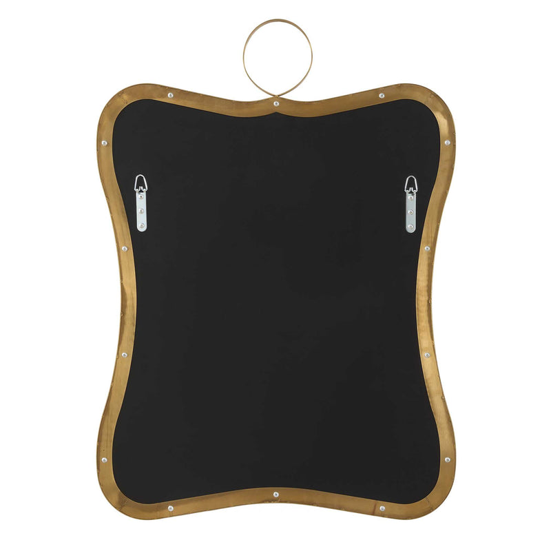 Uttermost 09974 Talia Brass Vanity Mirror