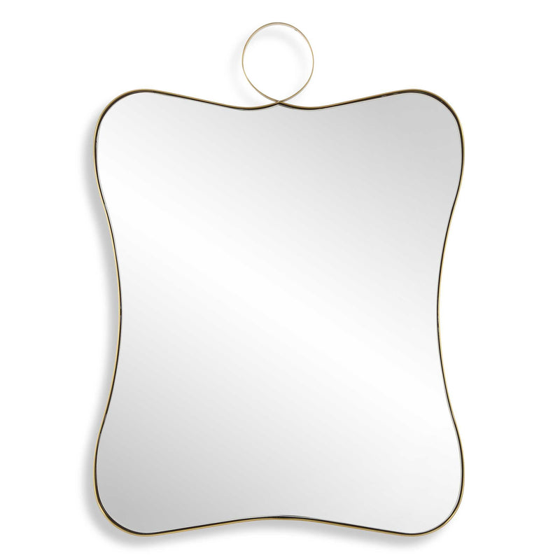 Uttermost 09974 Talia Brass Vanity Mirror