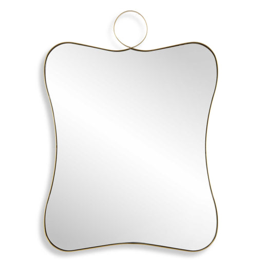 Uttermost 09974 Talia Brass Vanity Mirror