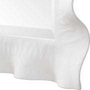 Uttermost 09981 Haya White Scalloped Mirror
