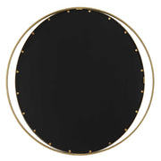 Uttermost 09991 Rhodes Gold Round Mirror