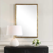 Uttermost 09993 Sutton Gold Vanity Mirror