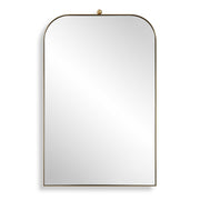 Uttermost 08185 Cassidy Brass Arch Mirror