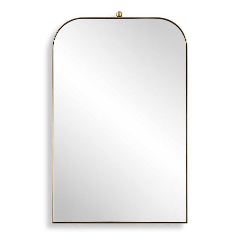 Uttermost 08185 Cassidy Brass Arch Mirror