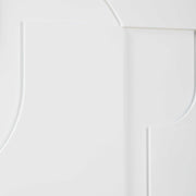 Uttermost 04373 Contours White Wall Decor Set/2