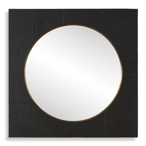 Uttermost 09984 Ember Black Square Mirror