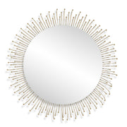 Uttermost 09985 Aga Round Gold Mirror