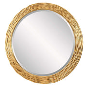 Uttermost 08193 Celeste Gold Round Mirror