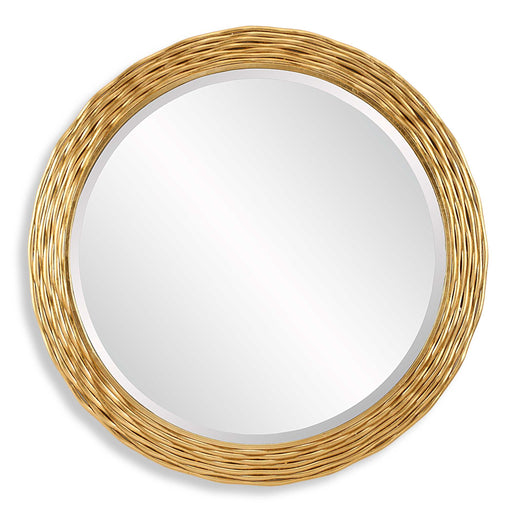 Uttermost 08193 Celeste Gold Round Mirror
