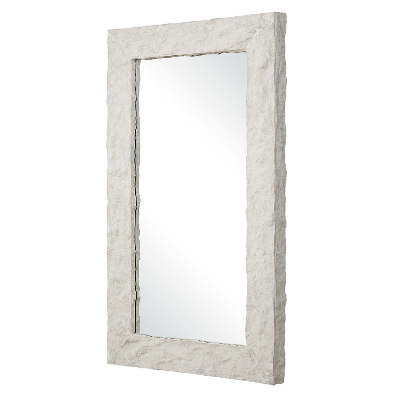 Uttermost 08187 Quarry Rectangle Stone Veneer Mirror