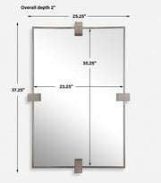 Uttermost 08189 Bateau Modern Mirror