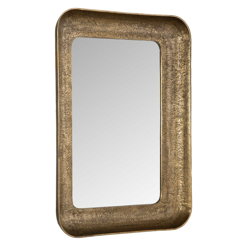 Uttermost 07087 Alvaro Antique Brass Mirror