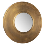 Uttermost 07088 Axel Round Brass Mirror