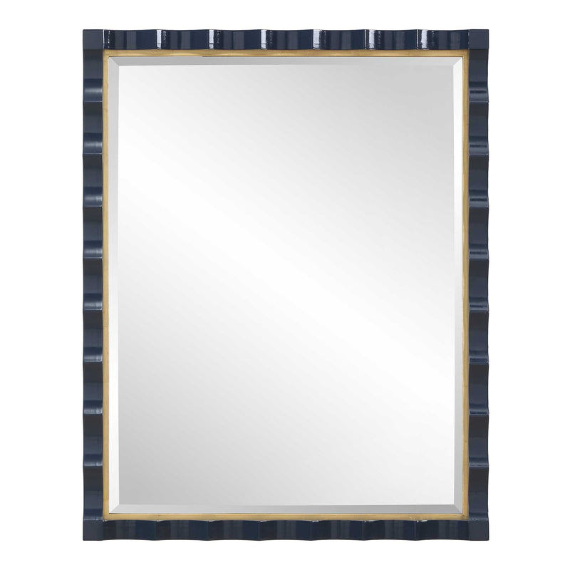 Uttermost 08207 Gulf Navy Blue Mirror