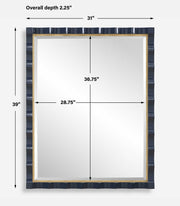 Uttermost 08207 Gulf Navy Blue Mirror