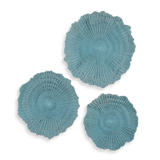Uttermost 04378 Ocean Gems Blue Wall Decor Set/3