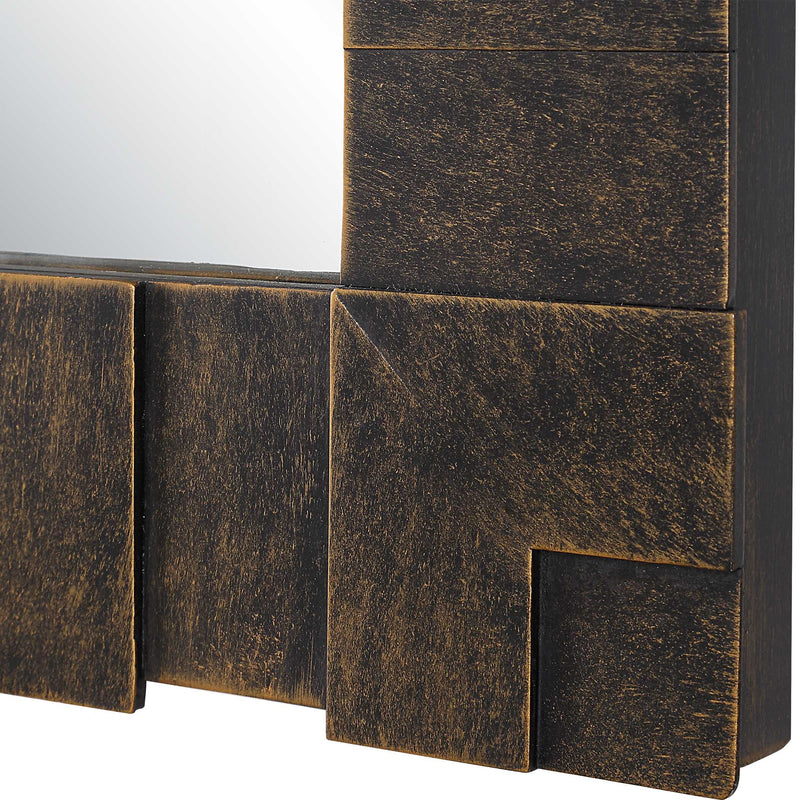 Uttermost 08236 Bustelo Dark Bronze Mirror