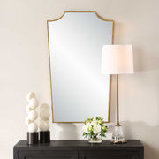Uttermost 08239 Demure Antique Gold Mirror