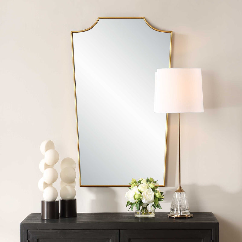 Uttermost 08239 Demure Antique Gold Mirror