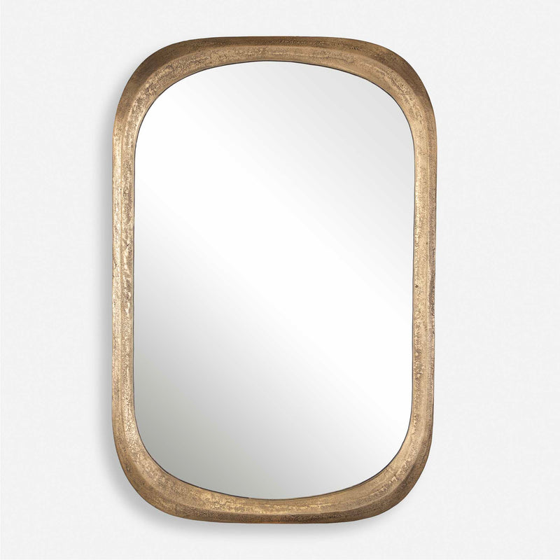 Uttermost 08238 Malone Brass Mirror