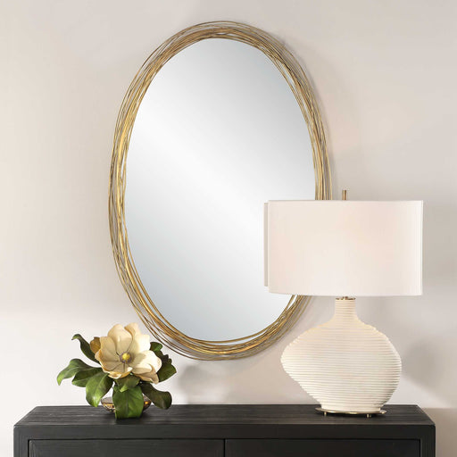 Uttermost 08226 Gillian Oval Mirror
