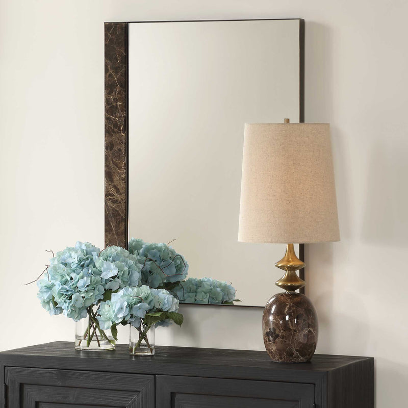 Uttermost 08245 Hanover Marble Mirror
