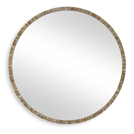 Uttermost 08246 Odeon Shell Inlay Round Mirror