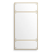 Uttermost 08252 Wrenton Brass Rectangular Mirror