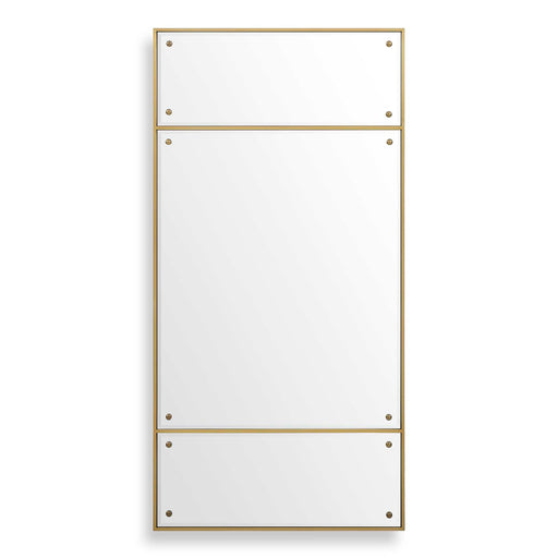 Uttermost 08252 Wrenton Brass Rectangular Mirror