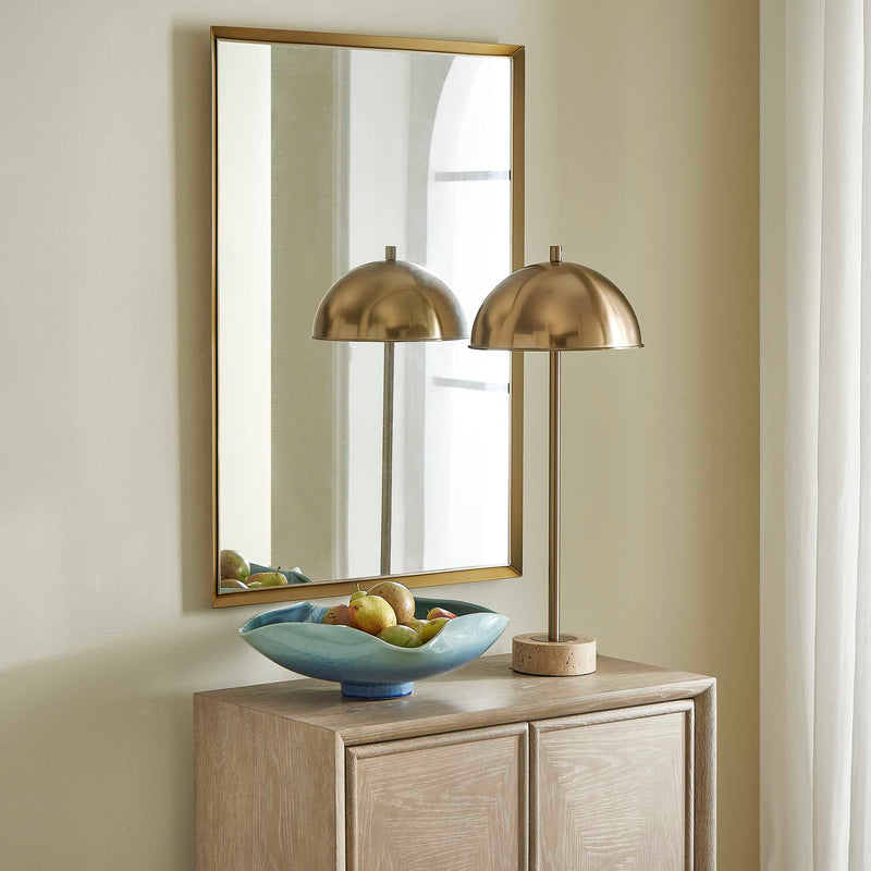 Uttermost 08254 Heisler Brass Mirror