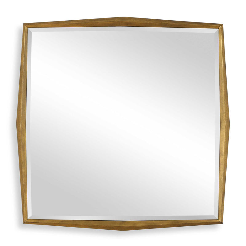 Uttermost 08258 On Point Square Gold Mirror