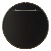 Uttermost 08259 Auger Amber Glass Round Mirror