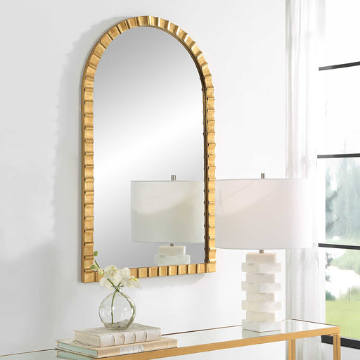 Uttermost 08269 Dandridge Gold Arch Mirror