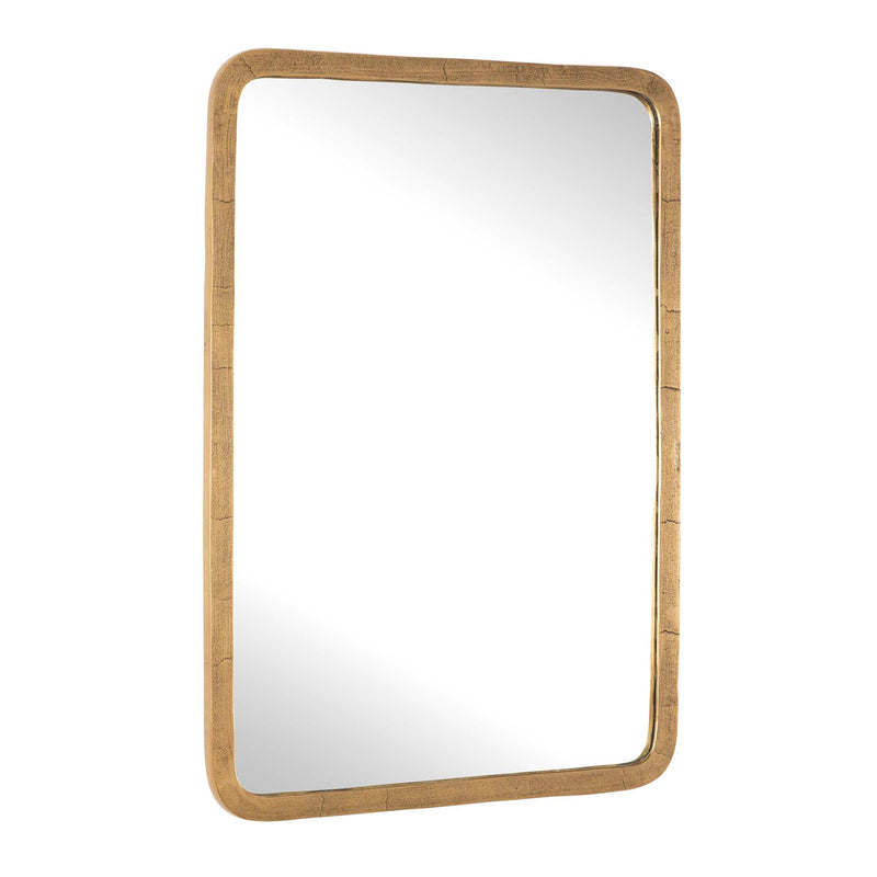 Uttermost 08275 Vestry Antique Brass Mirror