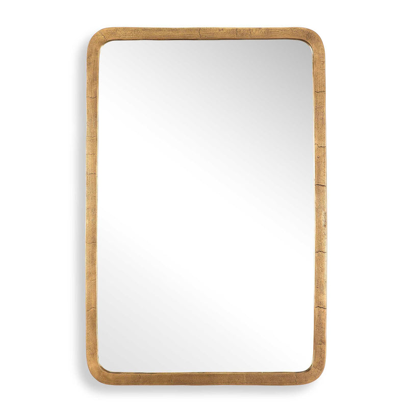Uttermost 08275 Vestry Antique Brass Mirror