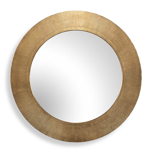 Uttermost 08276 Tano Antique Brass Round Mirror