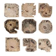 Uttermost 4398 Bahati Wood Bleached Wall Decor Set/9