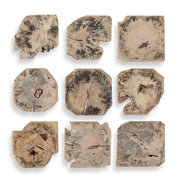 Uttermost 4398 Bahati Wood Bleached Wall Decor Set/9
