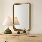 Uttermost 8317 Atkinson Modern Brass Mirror