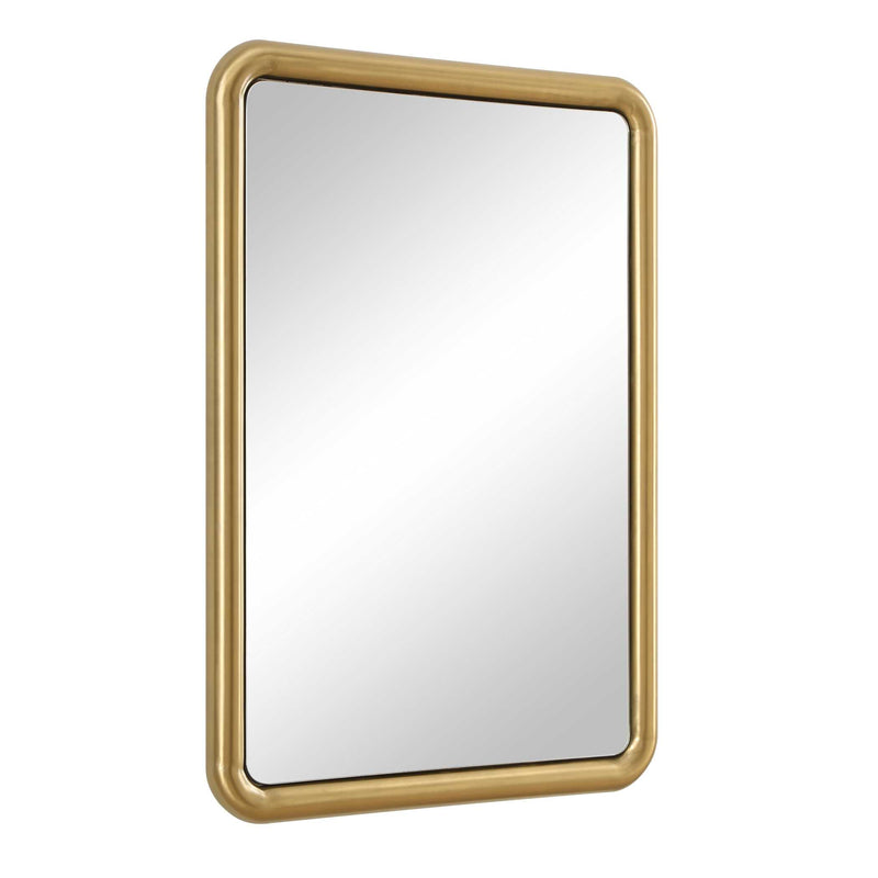 Uttermost 8317 Atkinson Modern Brass Mirror