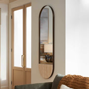 Uttermost 8293 Russo Travertine Tall Oval Mirror